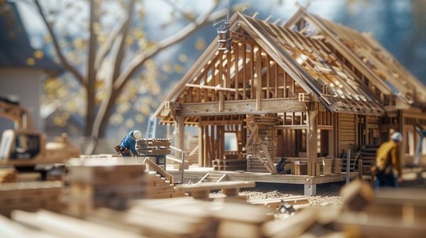 Construction de maison en bois sur mesure : comment se déroule les travaux ?