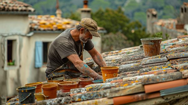 Peinture de toiture : conseils pour trouver les bons pots